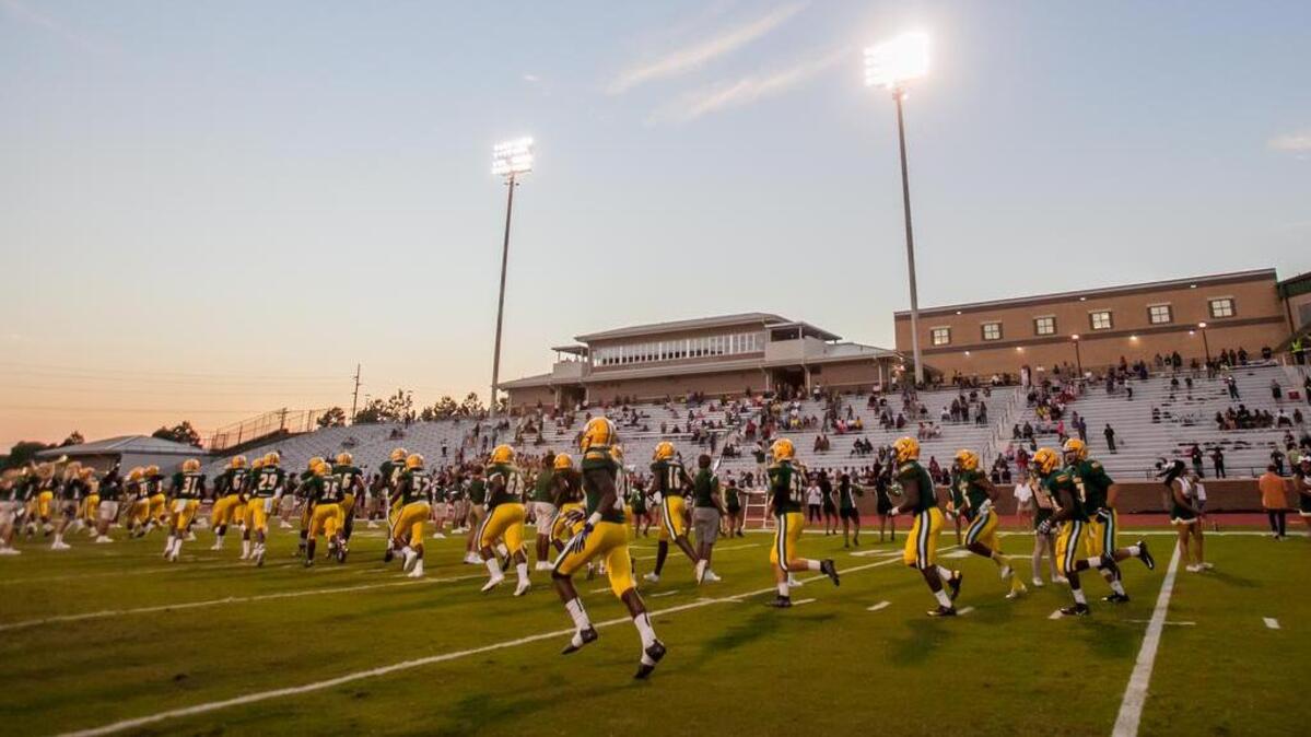 Spring Valley High plays its home games at Harry Parone Stadium