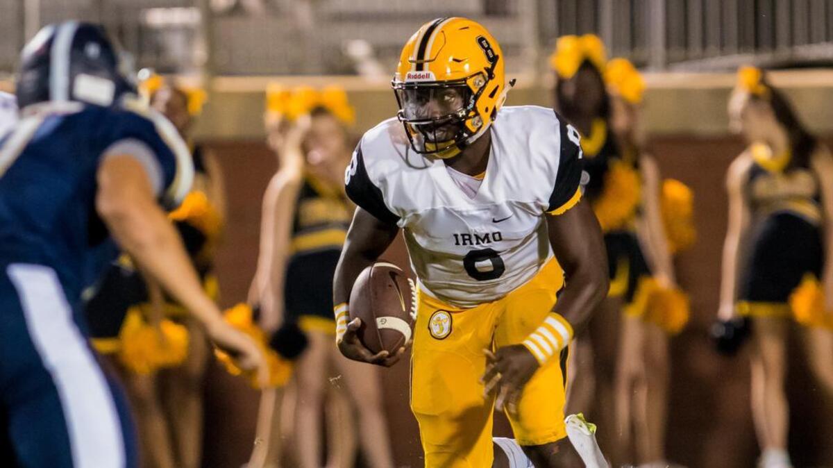Irmo quarterback John Ragin runs during a game last season. The Yellow Jackets are hosting the Joe Turbeville Jamboree on Friday, Aug. 10, at Irmo High School.