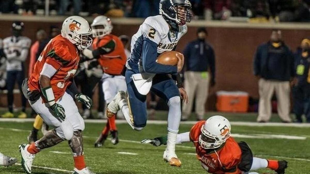 
D’Marco Zeigler was a standout for Keenan last year and is hoping to continue that success this fall in his return to Ridge View, where he played as a freshman and sophomore.
