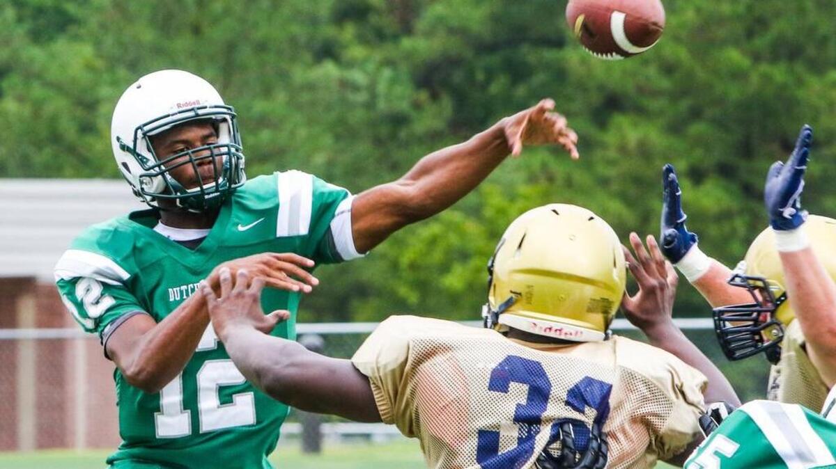Dutch Fork quarterback Cole Douglas