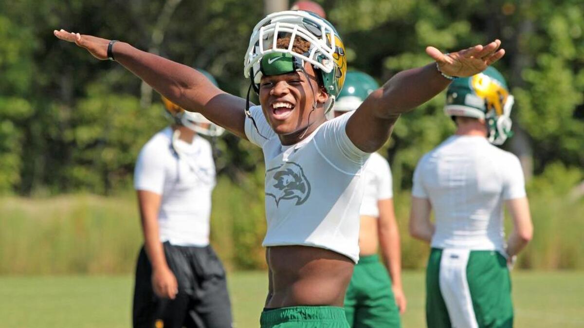 Running back/wide receiver Bryce Thompson spent two seasons at Ben Lippen, but he is back at Dutch Fork for his senior season.