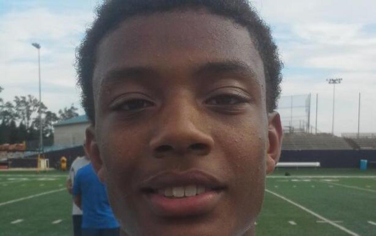 Chapin receiver Xzavion Gordon.
