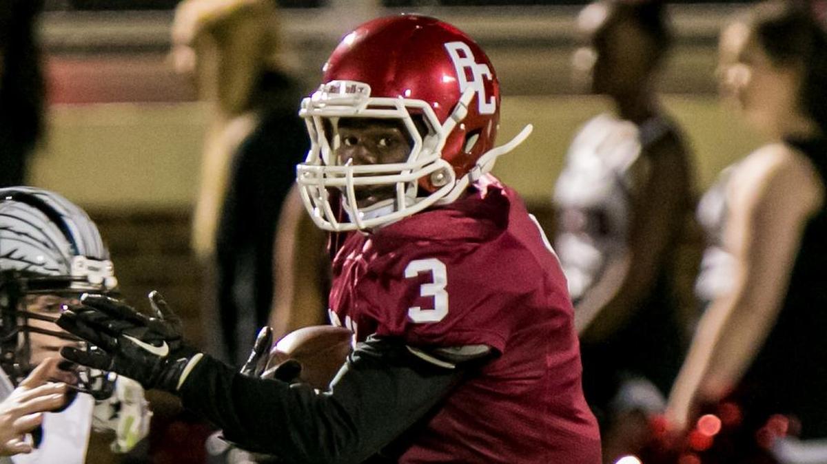 Brookland-Cayce Bearcats running back Joe Pradubsri