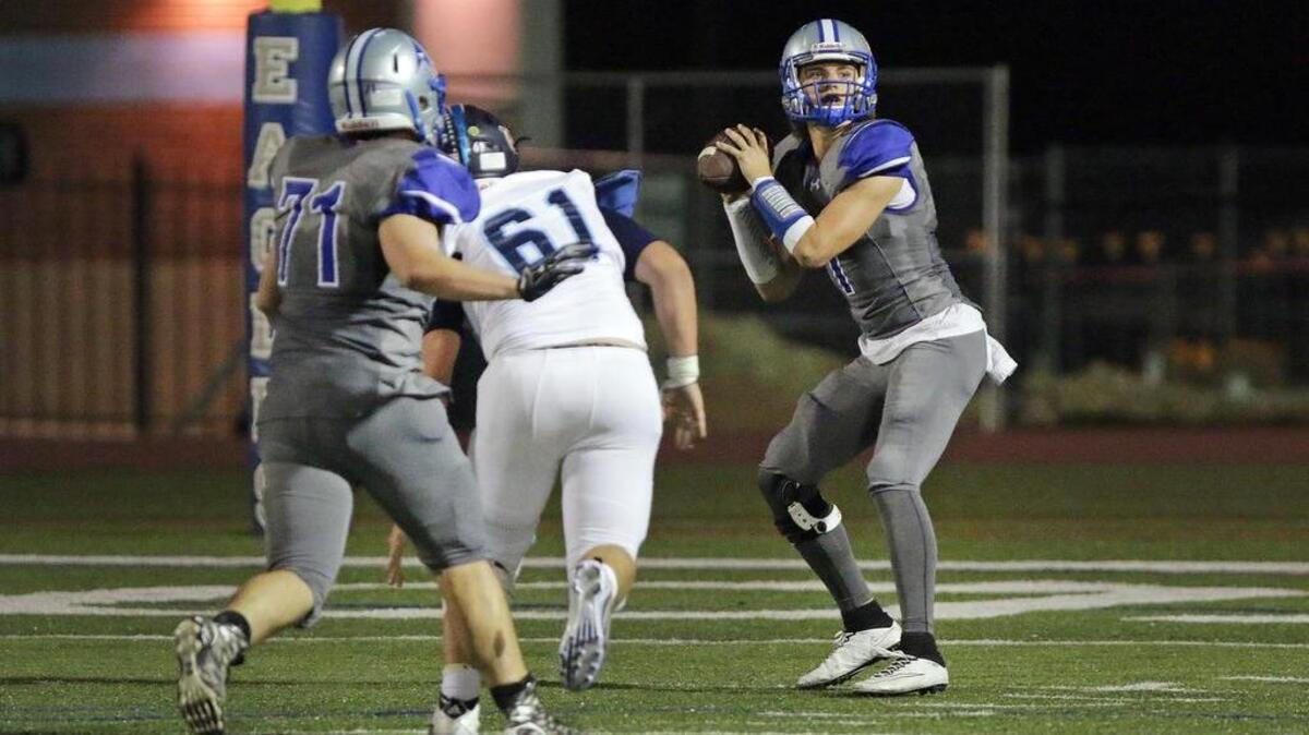 Airport QB Brett Burnett threw for school-record 400 yards and 4 TDs last week against Chapin.