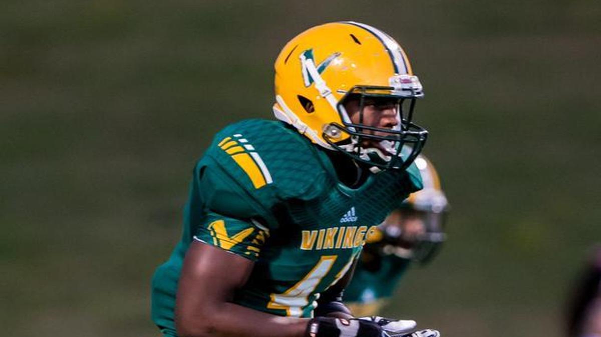 Spring Valley linebacker Channing Tindall