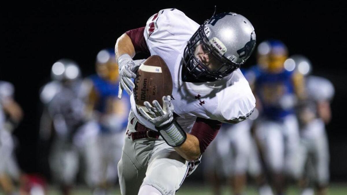 
White Knoll's Thomas Scott had two catches for 115 yards and a touchdown

