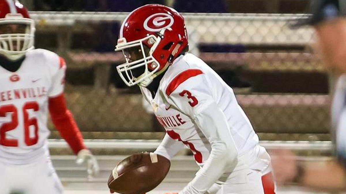 Greenville Red Raiders wide receiver Mazeo Bennett (3)