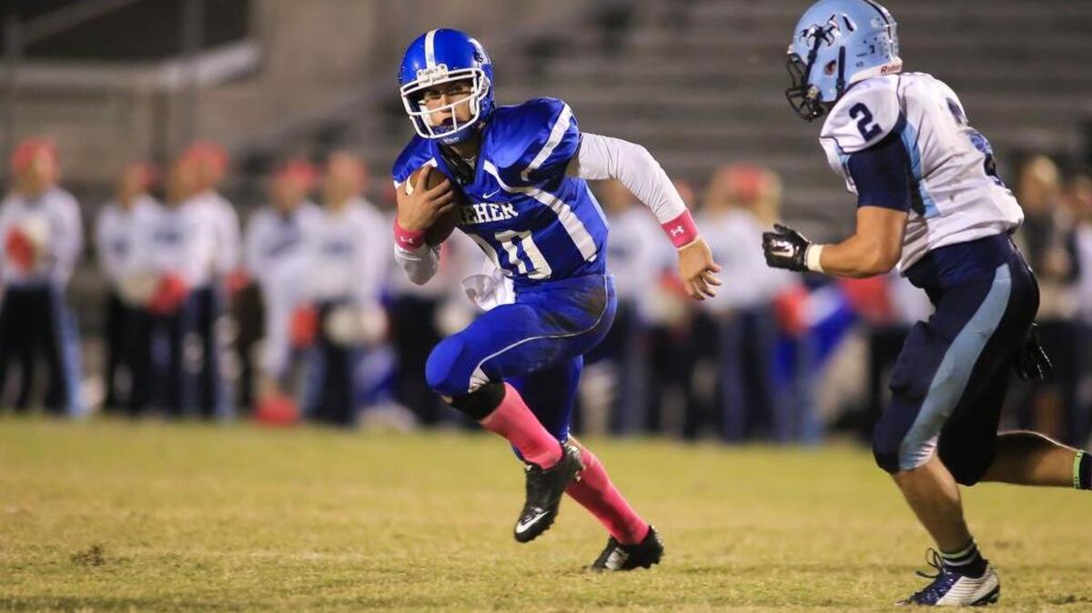 
Dreher quarterback Avery Armstrong
