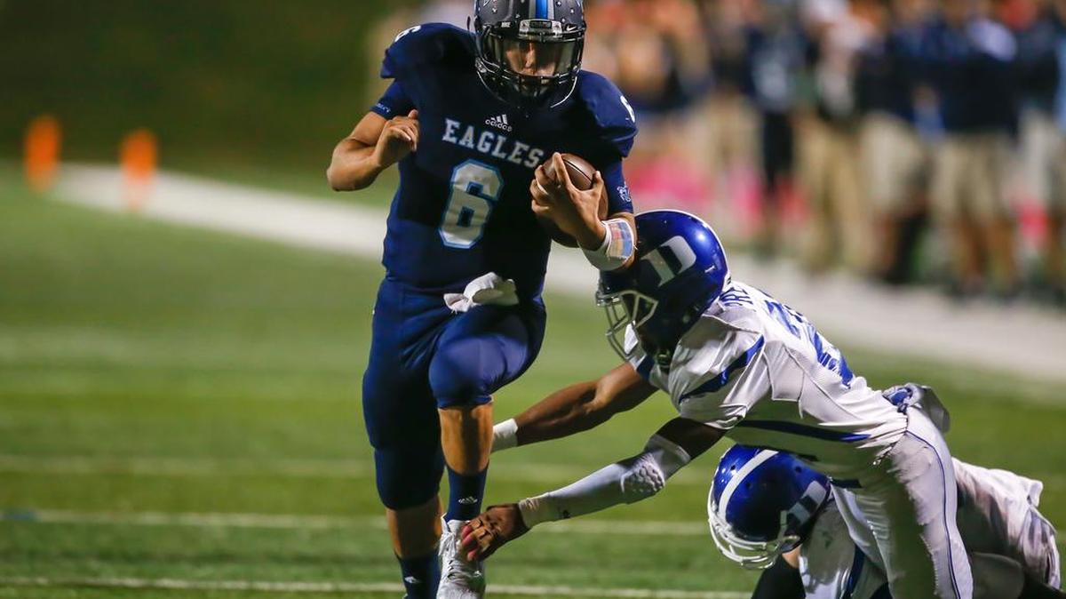 Chapin quarterback Logan Bailey runs the ball against Dreher last month.
