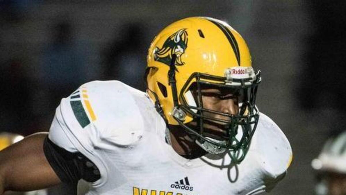 Spring Valley linebacker Channing Tindall is one of the five finalists for the Mr. Richland County Football Player of the Year.
