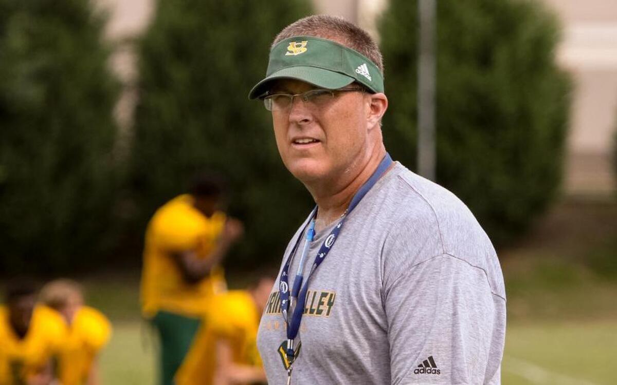 
Spring Valley football coach Robin Bacon
