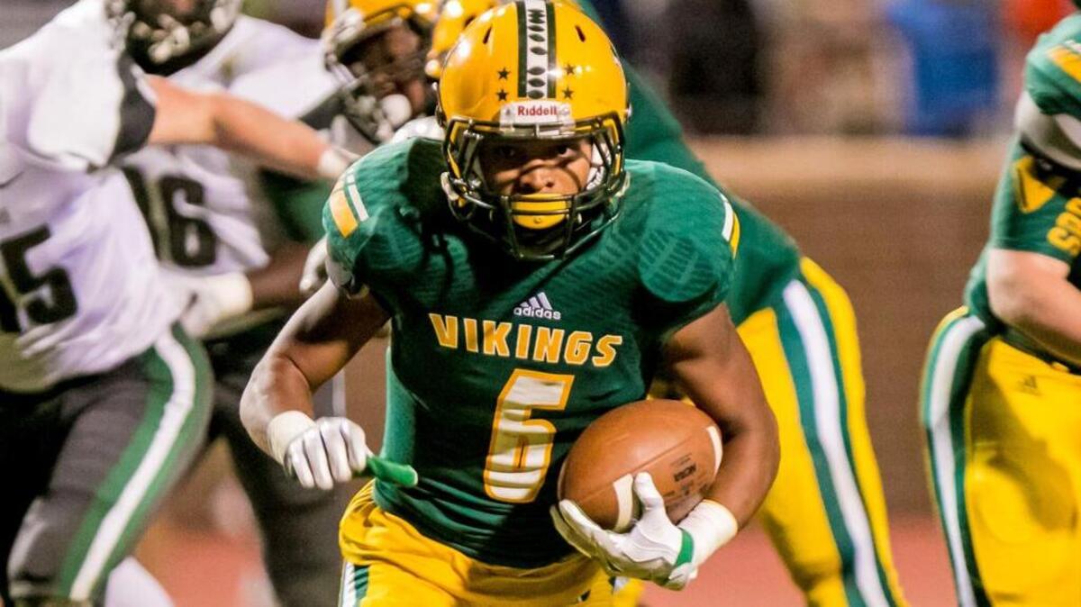 Spring Valley running back Terrell Jackson