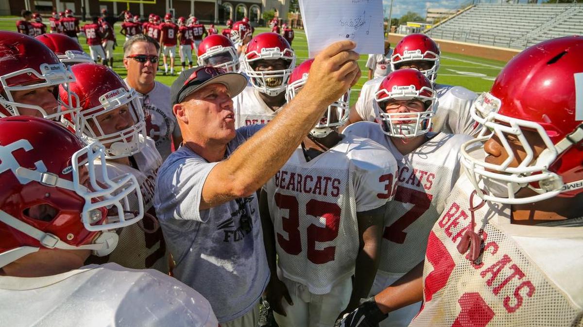 Brookland-Cayce football coach Rusty Charpia