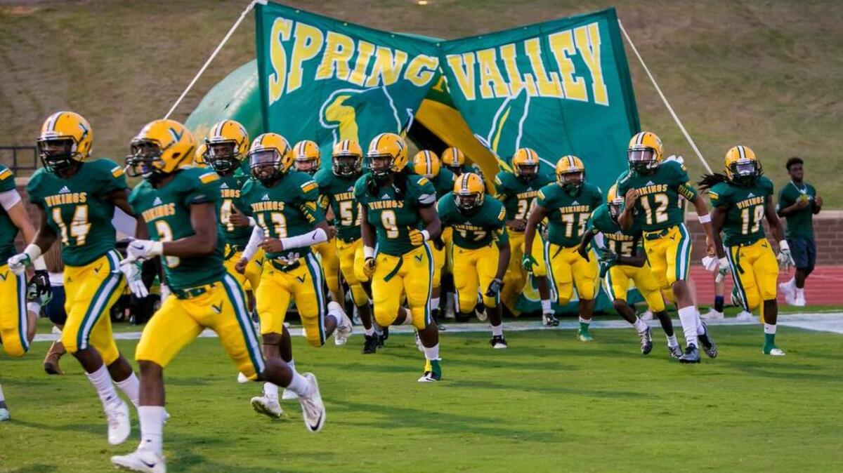 Spring Valley players