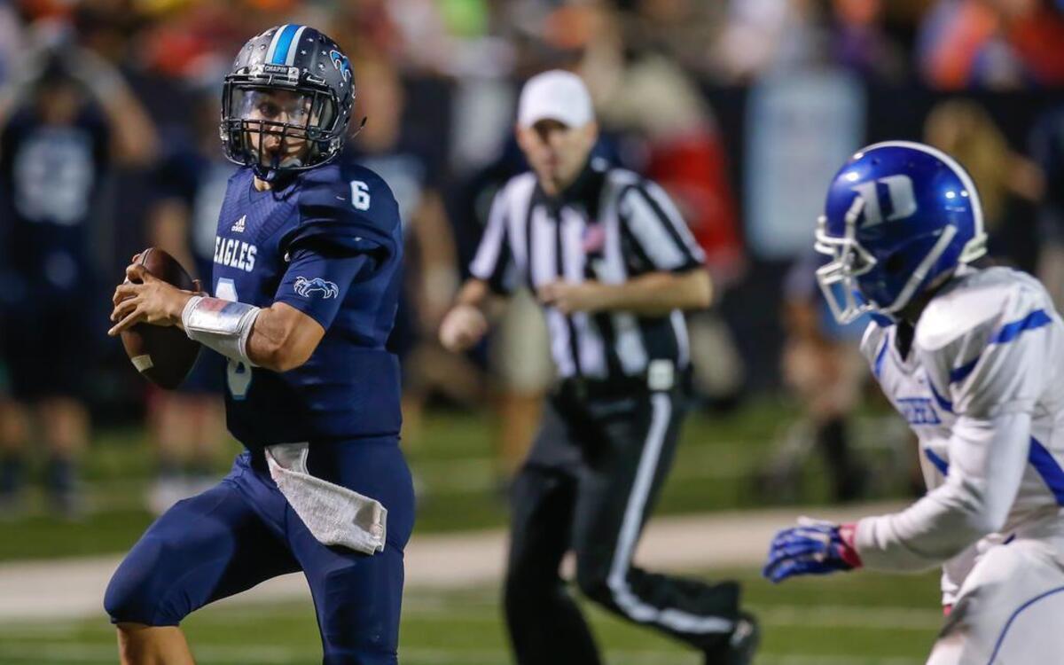 Chapin quarterback Logan Bailey runs the ball against Dreher on Friday night.