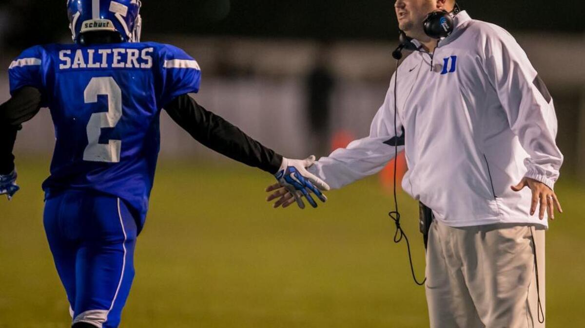Dreher head coach Treigh Sullivan.
