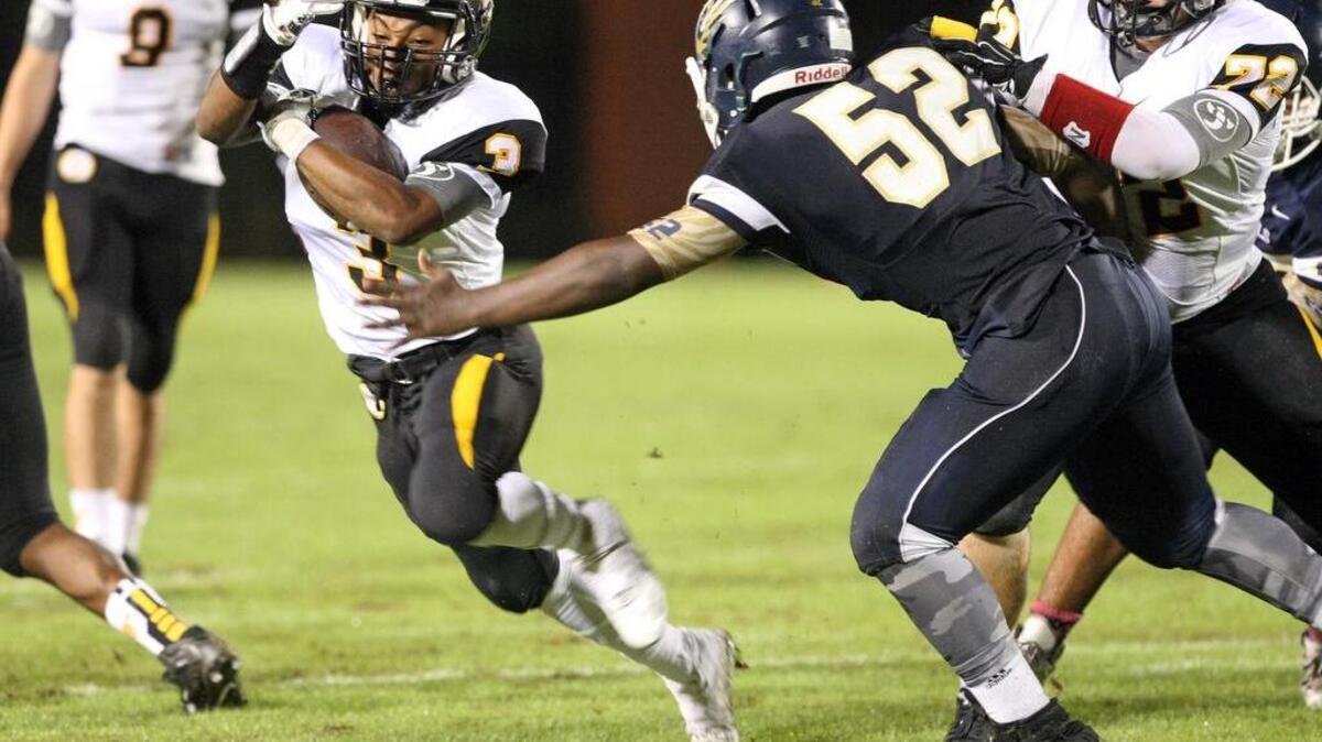 Irmo running back Jeff Tharp
