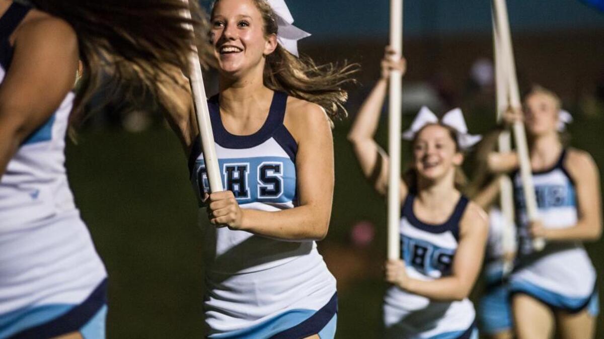 
Chapin cheerleaders 

