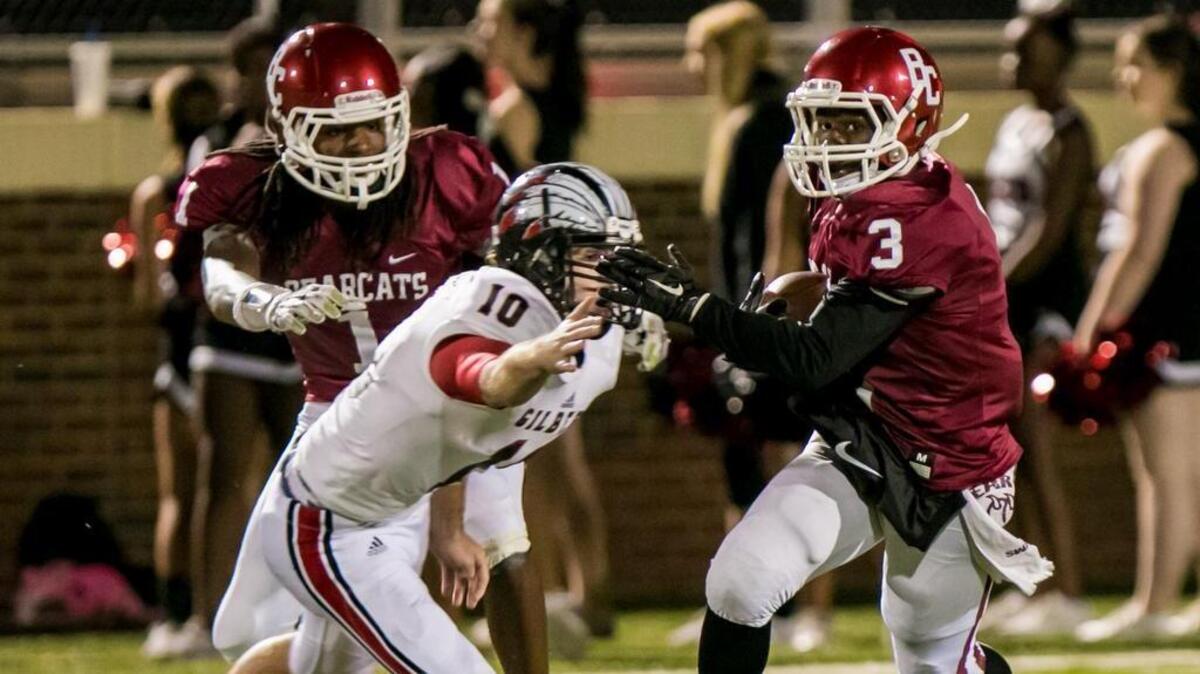 Brookland-Cayce Bearcats running back/receiver Joe Pradubsri leads the Midlands in receiving yards.