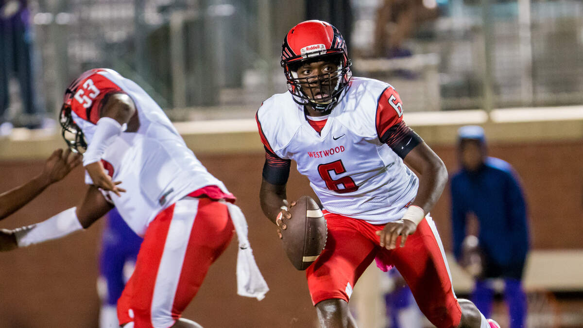 Westwood Redhawks quarterback Ahmon Green had a touchdown pass Friday in the 29-0 win over South Aiken.