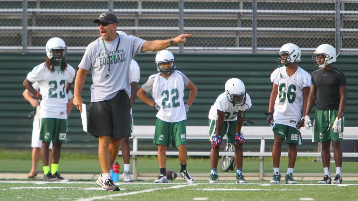 Dutch Fork coach Tom Knotts