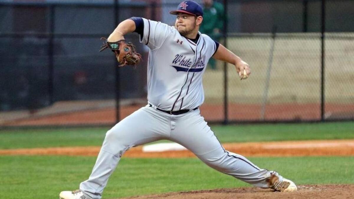 White Knoll pitcher Steven Estep