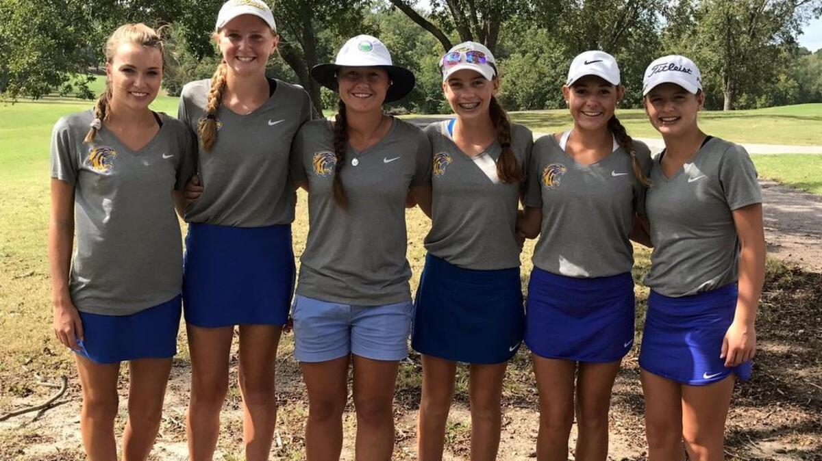 The Lexington High girls golf team won their 12th consecutive region championship Monday.