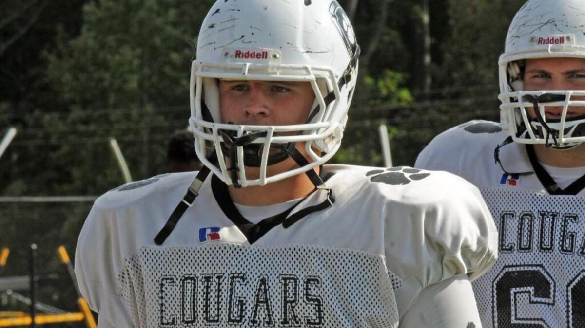 
Tough is a fair descriptor for York’s junior left tackle Danny Warren.
