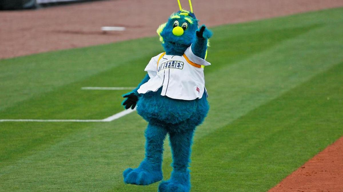 Mason, the Fireflies’ mascot