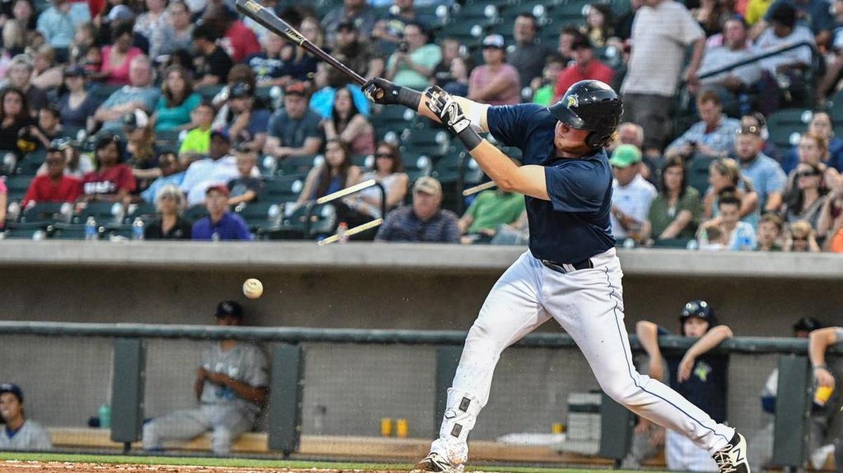 Fireflies' Dash Winningham homered twice in Thursday’s win over Lexington.