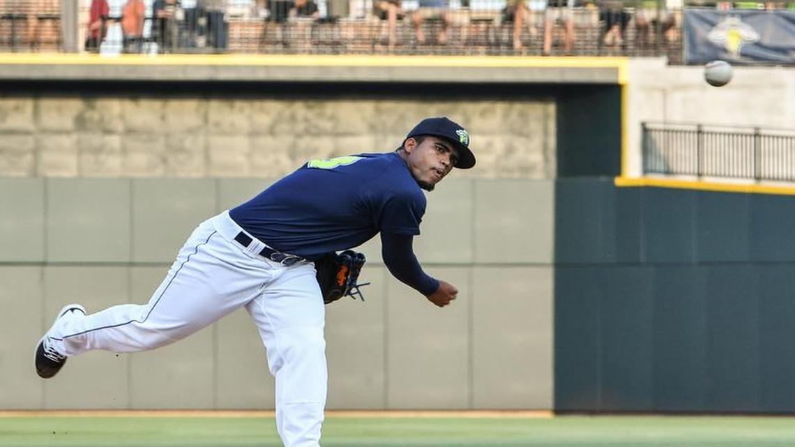 Fireflies pitcher Merandy Gonzalez (38)