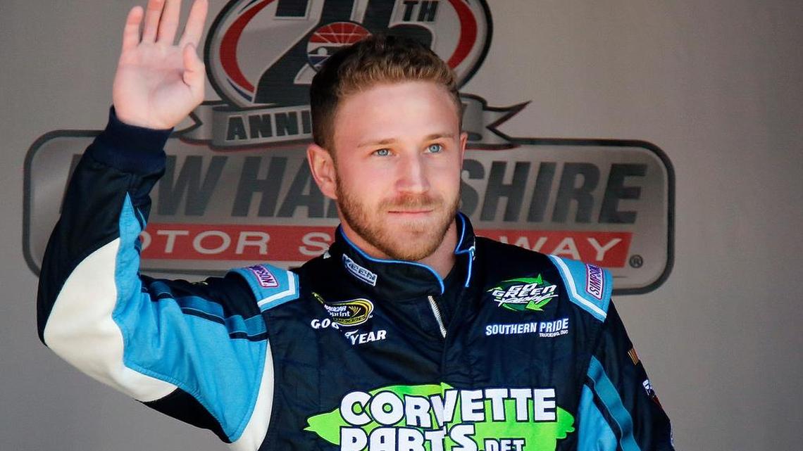 
Jeffrey Earnhardt, grandson of Dale Earnhardt, is moving to the NASCAR Cup series next season. 
