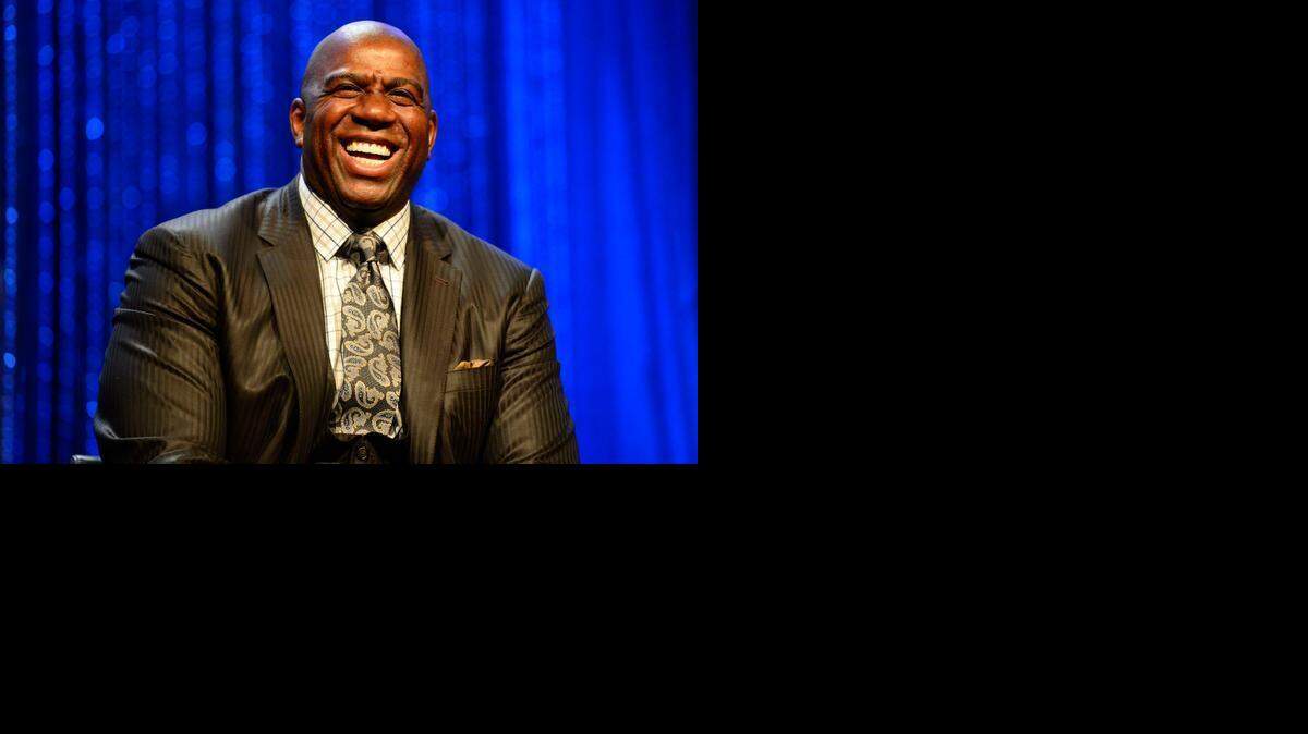 
NBA legend Magic Johnson
