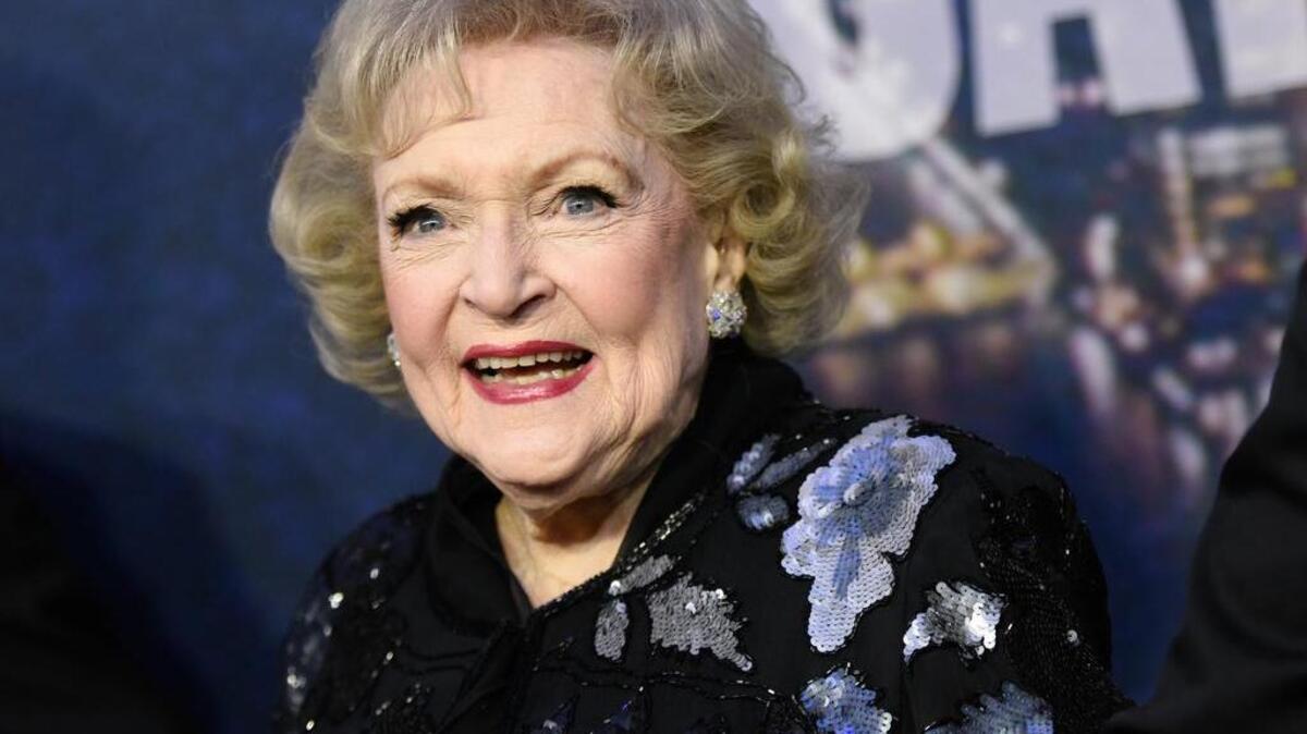 In this Feb. 15, 2015 file photo, Betty White attends the SNL 40th Anniversary Special at Rockefeller Plaza in New York.