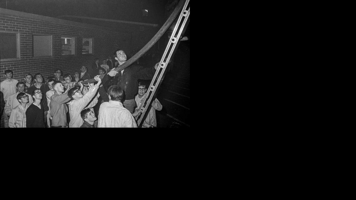 
Fire at USC field house, March 24, 1968
